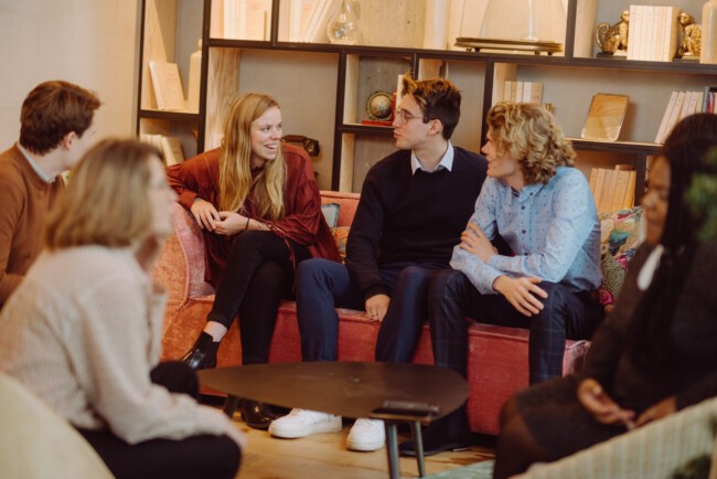 Ormit Talent Trainees in meeting