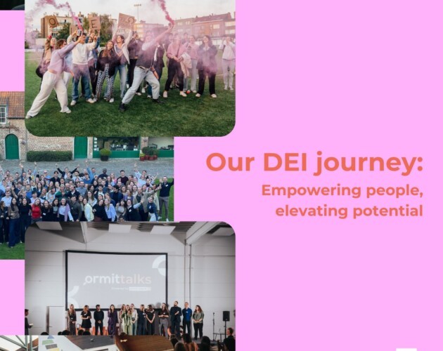 First page of our annual DEI report of 2024